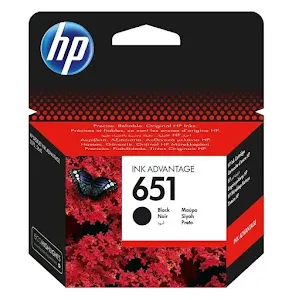 Cartouche Hp 651 Noir C2P10AE Hp Encre Original