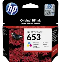 Cartouche Hp 653 Couleur 3YM74AE Hp Encre Original