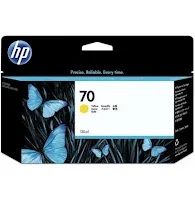 Cartouche Hp 70 Jaune C9454A Hp Encre Original