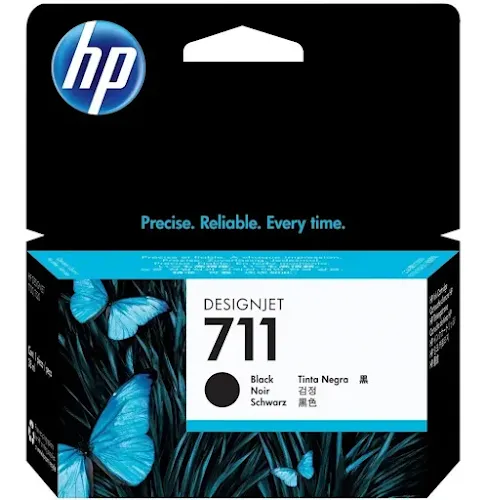 Cartouche Hp 711 Noir CZ133A Hp Encre Original