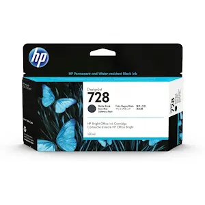 Cartouche Hp 728 Noir Mat 3WX25A Hp Encre Original