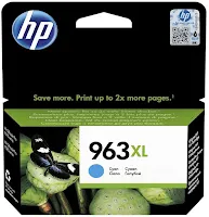 Cartouche Hp 963XL Cyan 3JA27AE Hp Encre Original