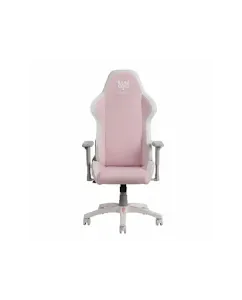 Chaise Gamer Hybrok Ghost Pink 4D Rose et Blanc