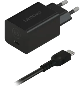 Chargeur secteur Lenovo GaN Nano 65W USB-C 40AWGN65EU