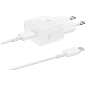 Chargeur secteur Samsung EP-T2510X 25W avec Câble Blanc