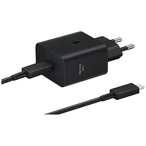 Chargeur secteur Samsung EP-T4511X 45W avec Câble Noir