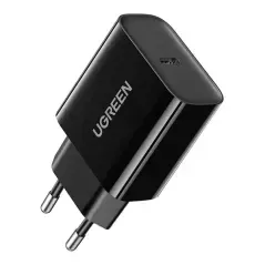Chargeur secteur Ugreen 10191 USB-C 20W Noir