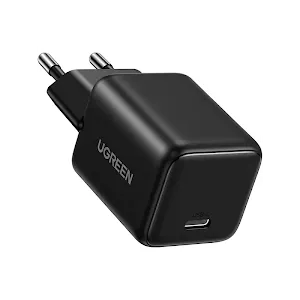 Chargeur secteur Ugreen 55553 GaN 20W USB-C Noir