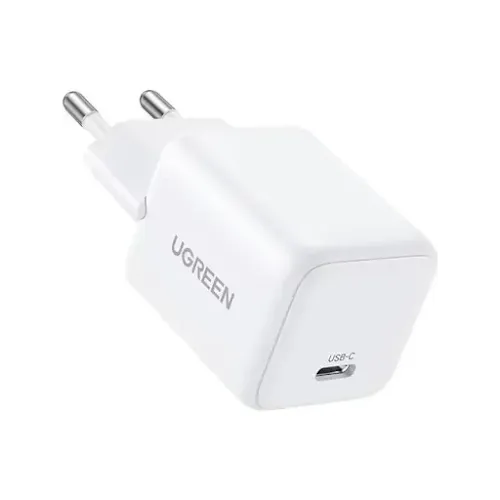Chargeur secteur Ugreen 55554 GaN 20W USB-C Blanc