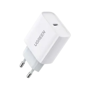 Chargeur secteur Ugreen 60450 USB-C 20W Blanc
