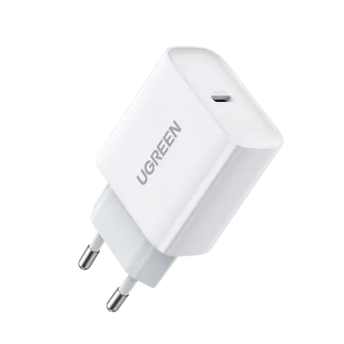 Chargeur secteur Ugreen 60450 USB-C 20W Blanc