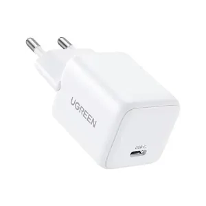 Chargeur secteur Ugreen 65009 GaN USB-C 30W Blanc