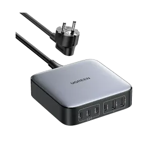 Chargeur secteur Ugreen CD271 40914 GaN 200W 6 Ports Noir