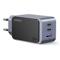 Chargeur secteur Ugreen Nexode S 35042 65W GaN 3 Ports
