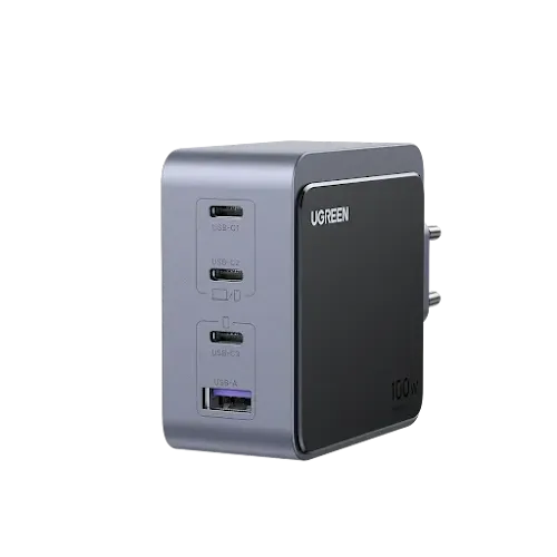 Chargeur secteur Ugreen Nexode S 35043 100W GaN 4 Ports