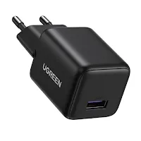 Chargeur secteur Ugreen X518 75613 GaN USB-A 18W Noir