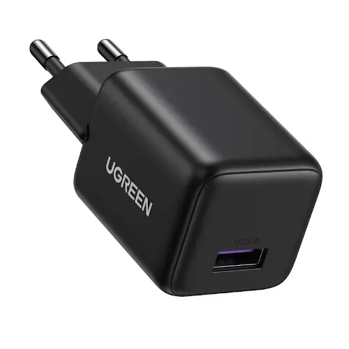 Chargeur secteur Ugreen X518 75613 GaN USB-A 18W Noir