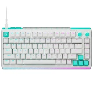 Clavier Gamer Logitech G512 X 75% TMR RGB AZERTY Blanc