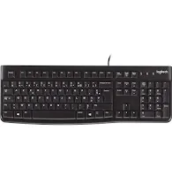 Clavier Logitech K120 USB AZERTY Noir