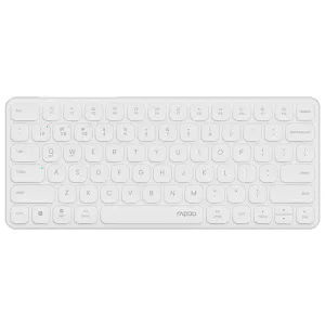Clavier sans fil Rapoo E9050L AZERTY Blanc
