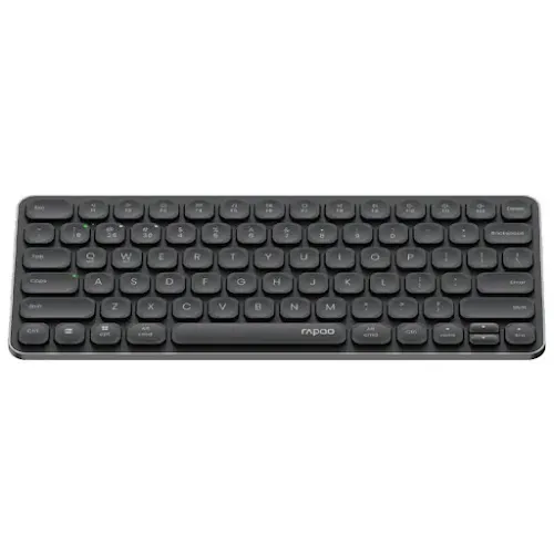 Clavier sans fil Rapoo E9050L AZERTY Gris et Noir