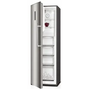 Congélateur Vertical Schneider SCH-FN1-34 304L No Frost Silver