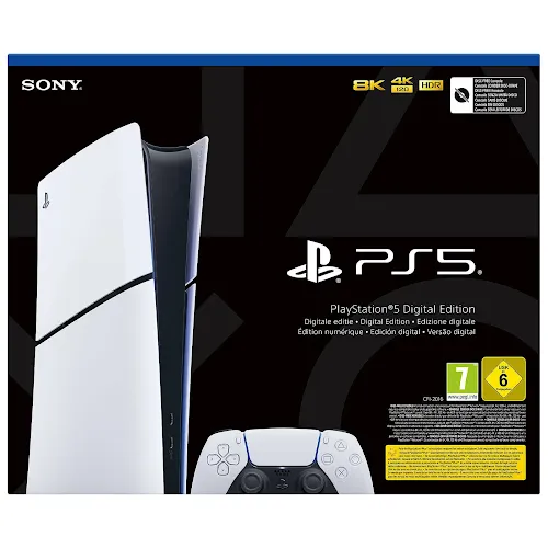 Console Sony PlayStation 5 Slim Digital 1TB Blanc