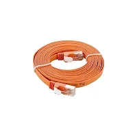 Cordon RJ45 D-Link NCB-C6UORGF1-3 Cat6 UTP Plat 3m Orange