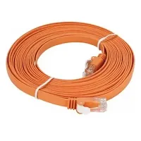 Cordon RJ45 D-Link NCB-C6UORGF1-5 Cat6 UTP Plat 5m Orange