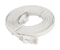 Cordon RJ45 D-Link NCB-C6UWHIF1-3 Cat6 UTP Plat 3m Blanc