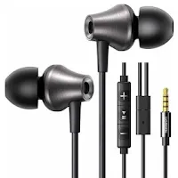 Écouteurs filaires Ugreen EP105 Jack 3.5mm Noir