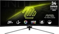 Écran Incurvé Gaming MSI MAG 345CQR 34" UWQHD