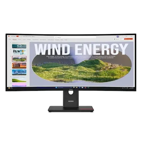 Écran Incurvé Lenovo ThinkVision T34WD-40 34" UWQHD