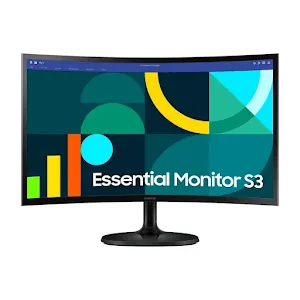 Écran Incurvé Samsung Essential S3 S36GD 24" Full HD