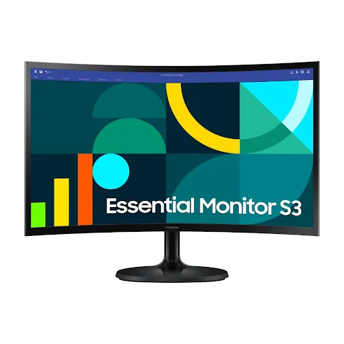 Écran Incurvé Samsung Essential S3 S36GD 24" Full HD