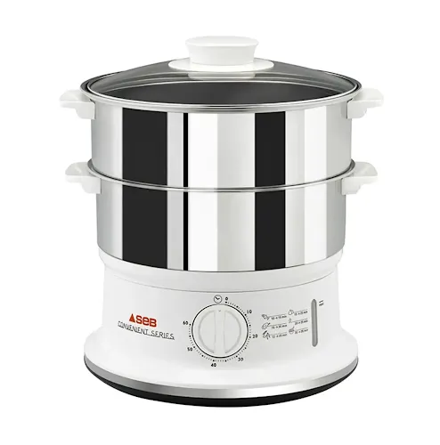 Cuiseur vapeur SEB VC145100 6L 980W Inox - Comparateur Prix Maroc (Electroplanet, Avito) | Toko.ma