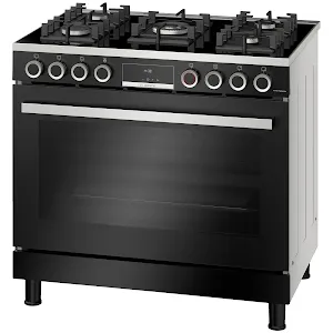 Cuisinière Bosch Série 8 HJY5G7V61S 5 Feux 90cm Inox