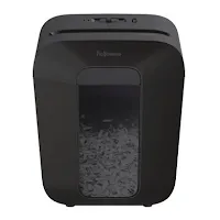 Destructeur de documents Fellowes Powershred LX45 Coupe-Croisée P-4 8 Feuilles Noir