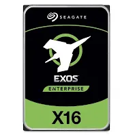 Disque dur interne Seagate Exos X16 ST12000NM001G 12 To 3.5" SATA 7200 RPM