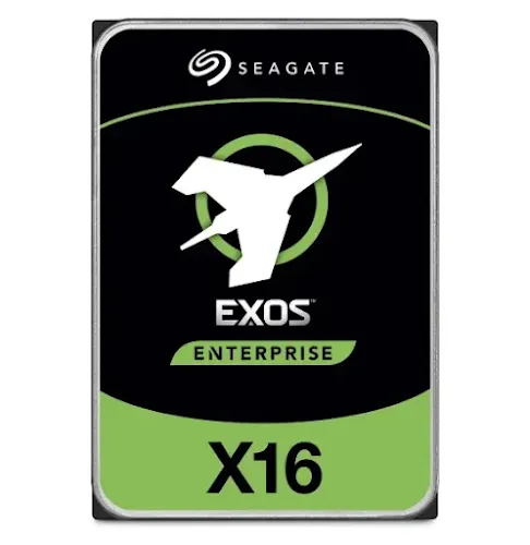Disque dur interne Seagate Exos X16 ST12000NM001G 12 To 3.5" SATA 7200 RPM