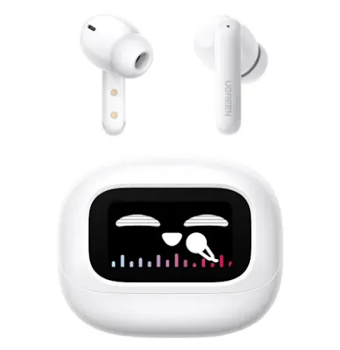 Ecouteurs sans fil Ugreen EchoBuds Magic HiTune T6 ANC Blanc 55137