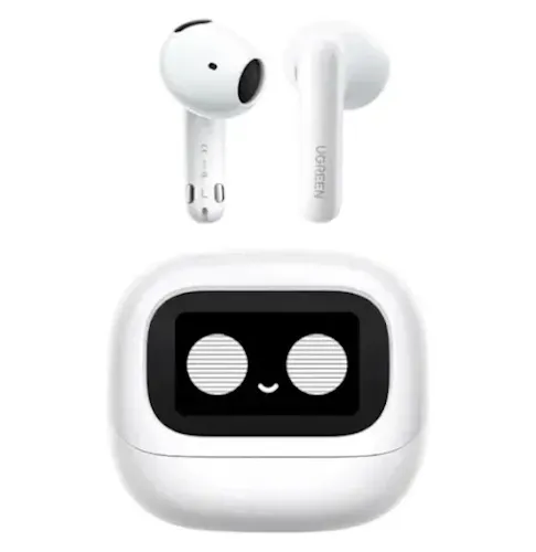 Ecouteurs sans fil Ugreen LightBuds Magic ANC Blanc 65386