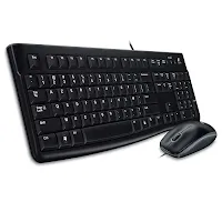 Ensemble clavier et souris Logitech Desktop MK120 AZERTY
