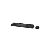 Ensemble clavier et souris sans fil Dell KM636 AZERTY Noir