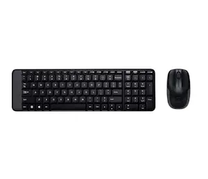 Ensemble clavier et souris sans fil Logitech MK220 AZERTY