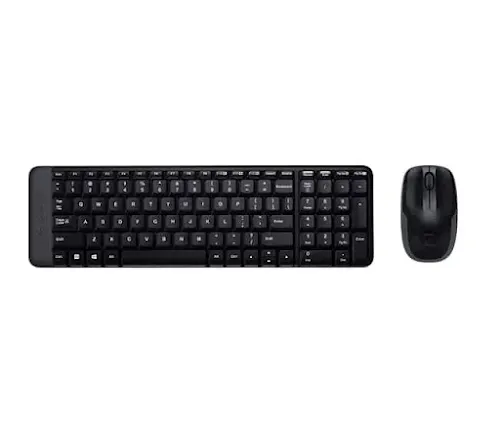 Ensemble clavier et souris sans fil Logitech MK220 AZERTY