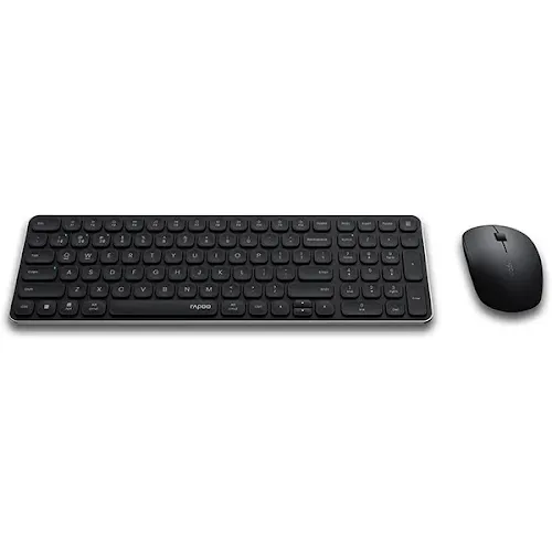 Ensemble clavier et souris sans fil Rapoo 9320M AZERTY