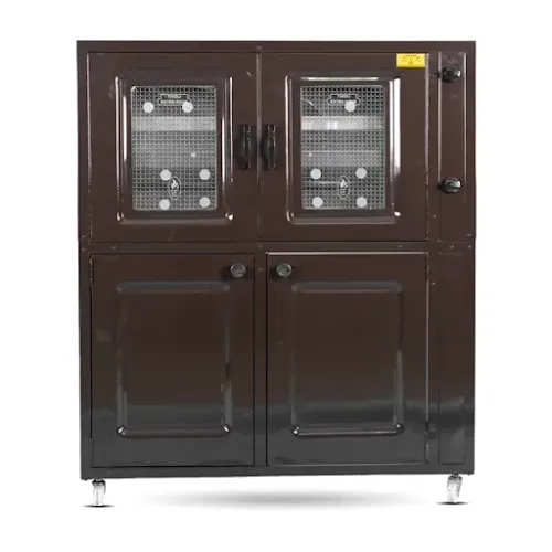 Four Tivoli 100cm avec Cache Bouteille Marron