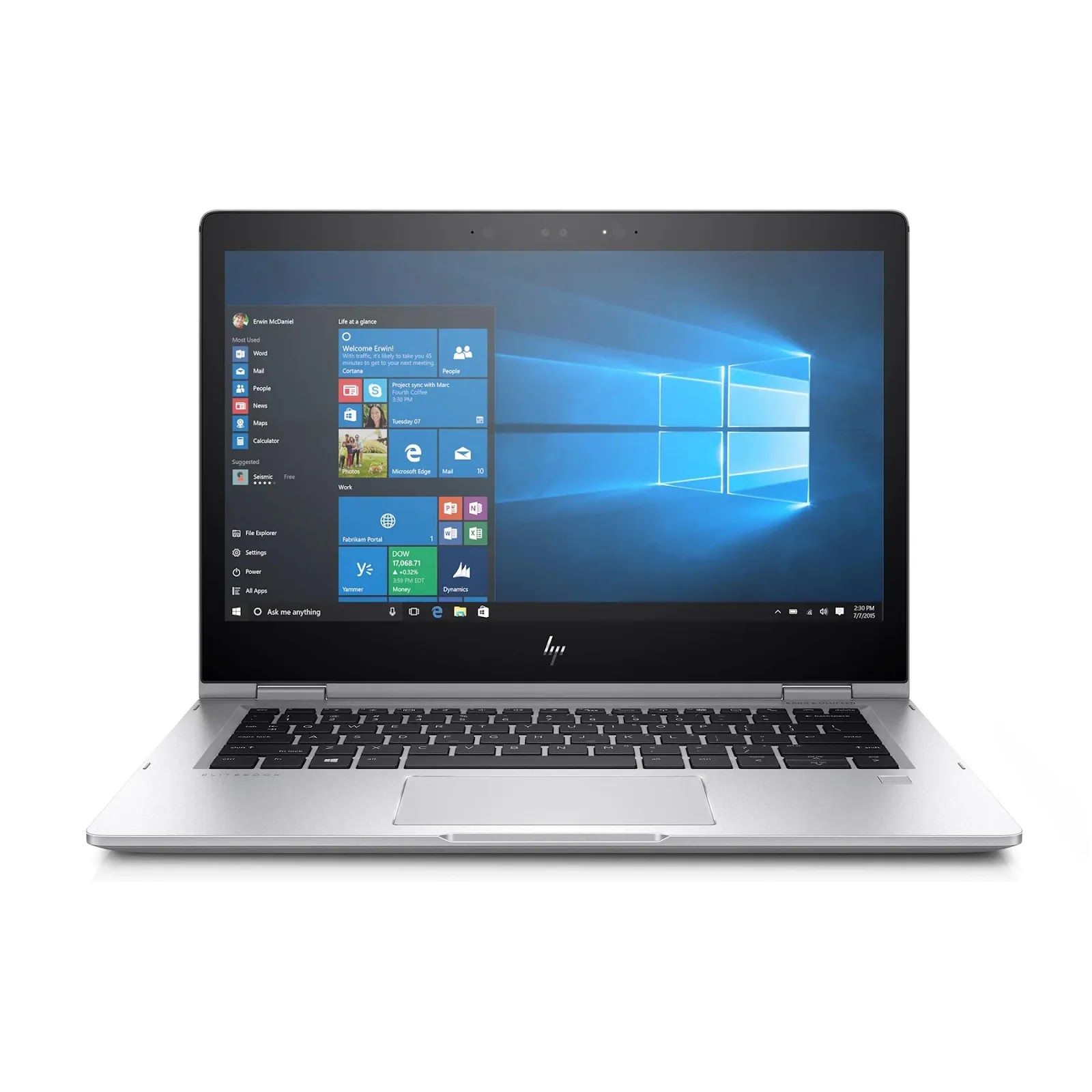 HP EliteBook x360 1030 G2 Intel Core i5-7300U 16GB 256GB SSD 13.3" Tactile Windows 11 Pro 1WB83AV