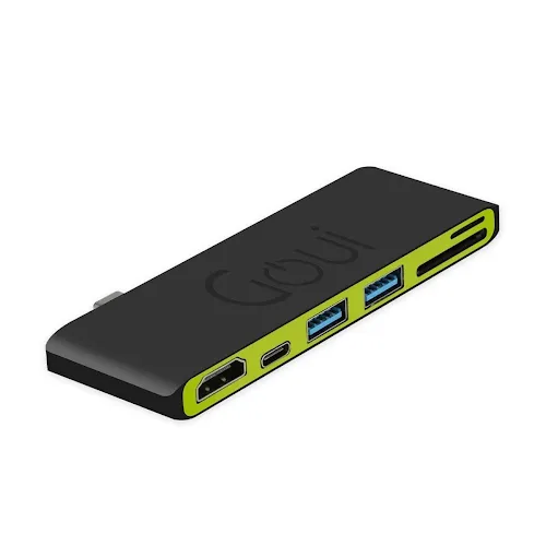 Hub USB-C Goui Hubi G-HUB6PORT 6-en-1
